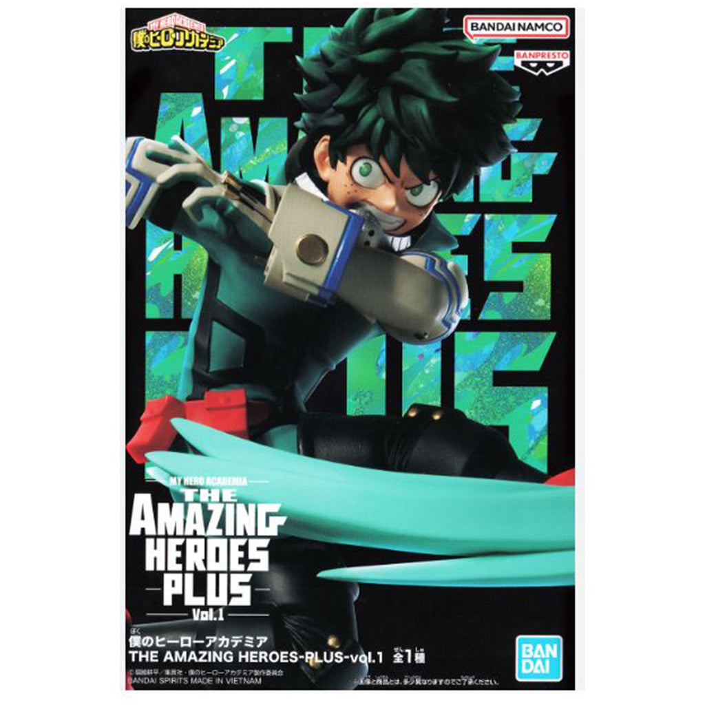 Banpresto My Hero Academia The Amazing Heroes Plus Vol 1 Deku Figure - Radar Toys