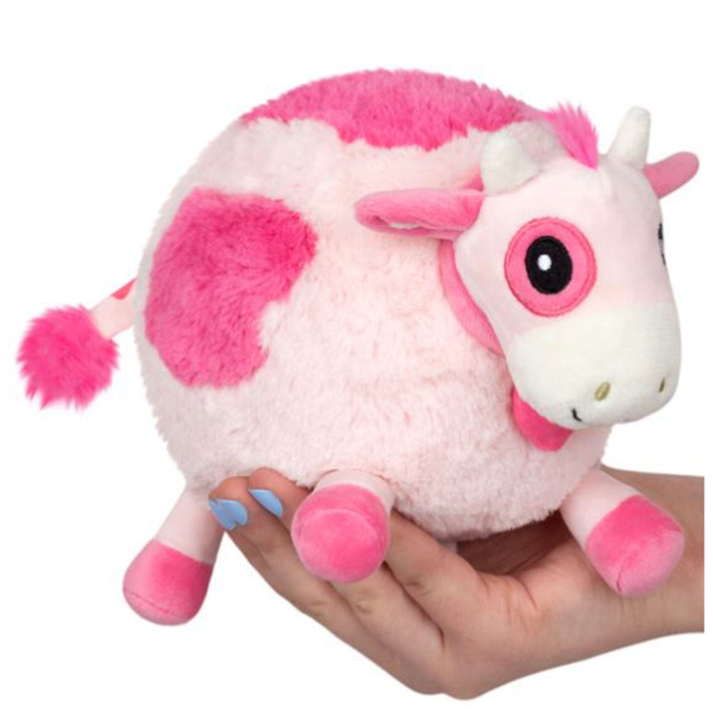 Squishable Strawberry Cow Snacker 8 Inch Plush Figure