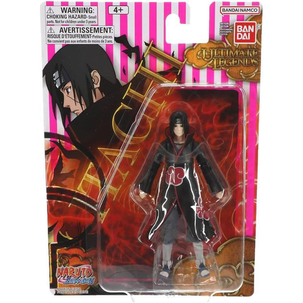 Bandai Naruto Shippuden Ultimate Legends Uchiha Itachi 4.5 Inch Action Figure - Radar Toys