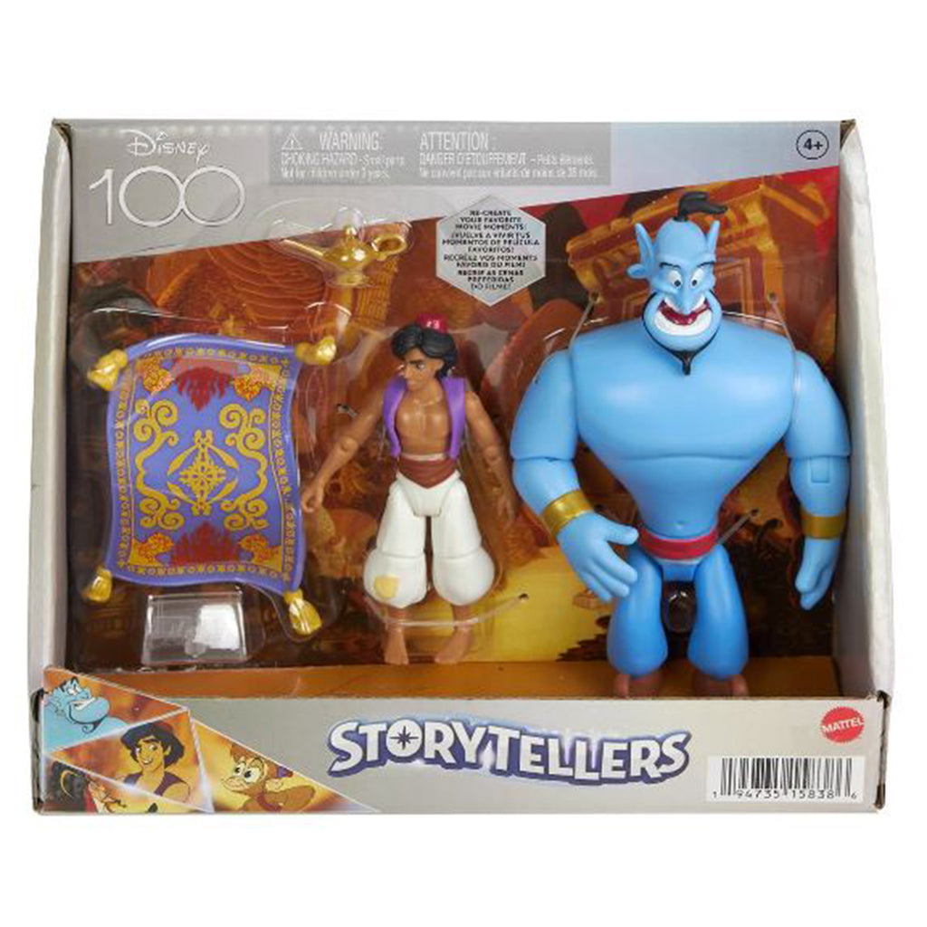 Mattel Disney Storytellers Aladdin Action Figure Set