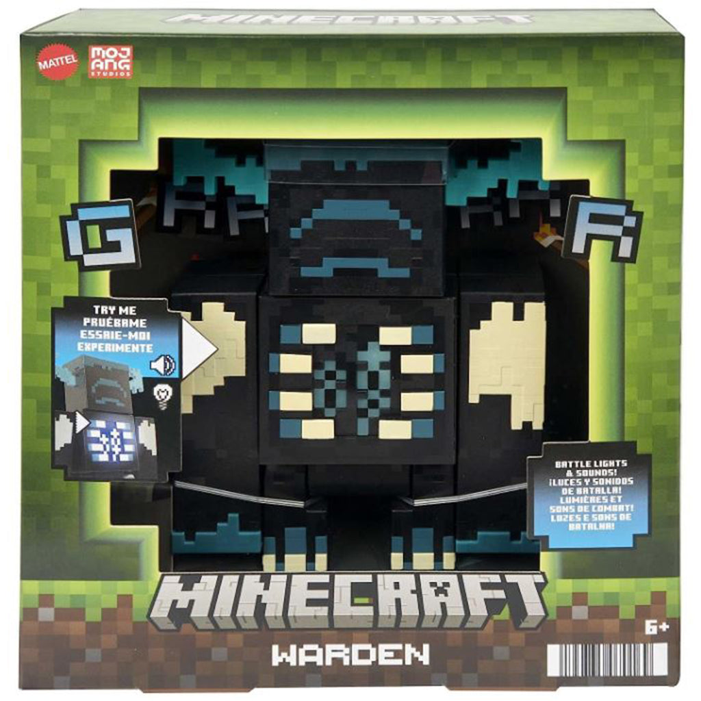 Mattel Minecraft Warden Action Figure - Radar Toys