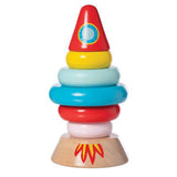 Manhattan Toys Magnetic Wood Stacker Rocket Activity Toy - Radar Toys