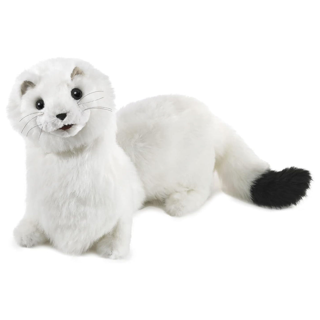 Folkmanis Ermine 17 Inch Plush Puppet