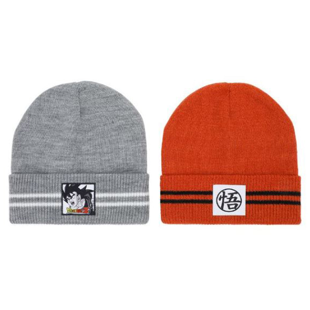 Bioworld Dragon Ball Z Knit Cuff Cap With Patches 2 Beanie Set - Radar Toys