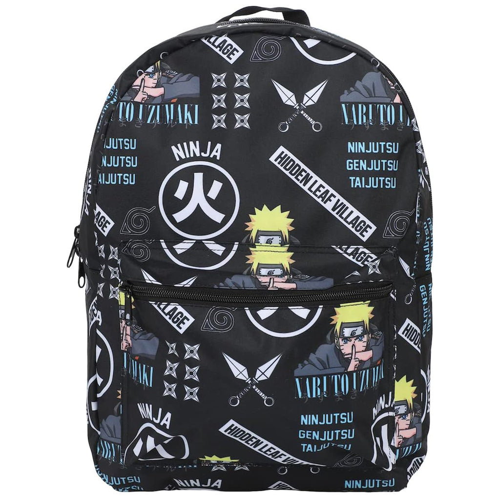 Bioworld Naruto All Over Print Ninjutsu Backpack - Radar Toys