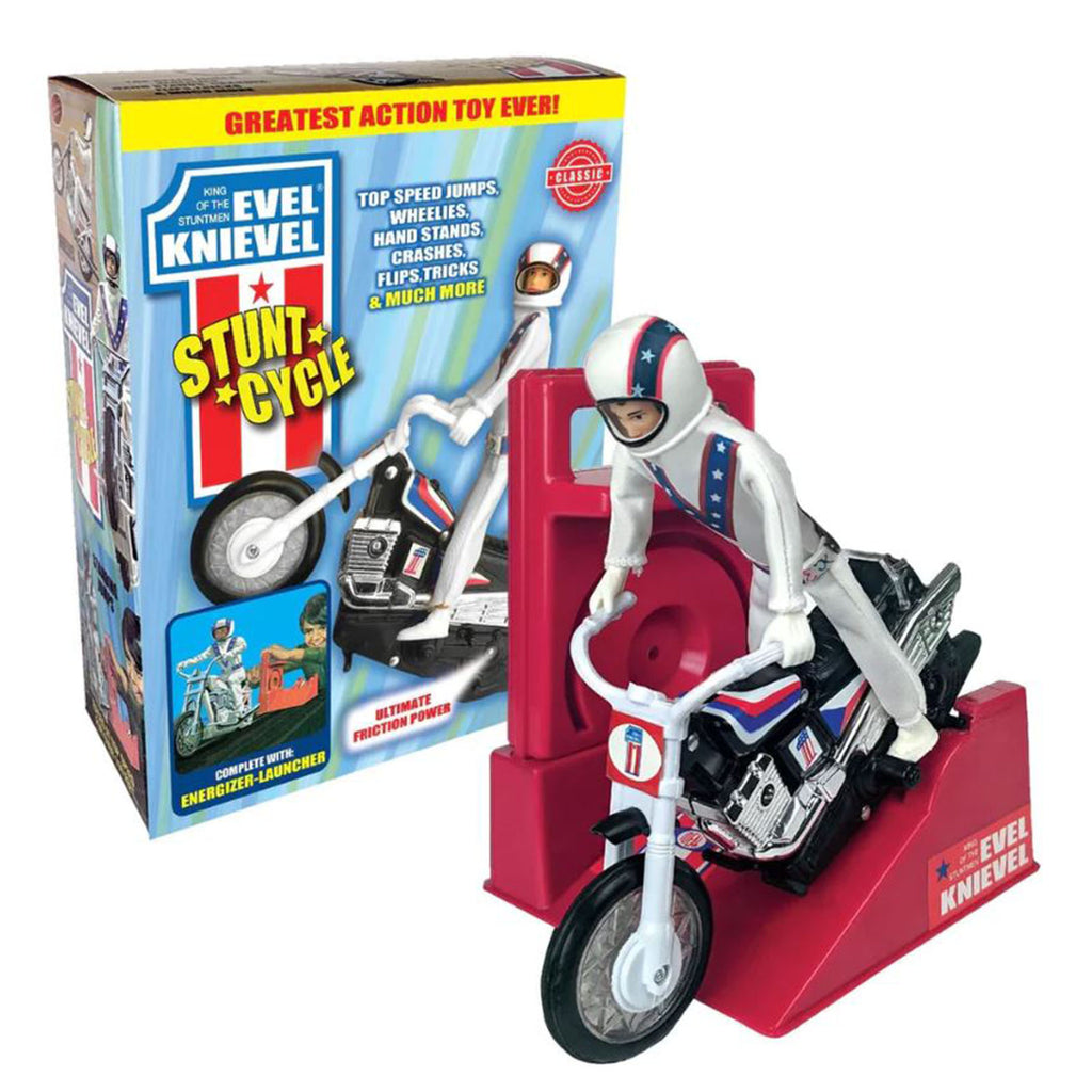 California Creations Evel Knievel Ultimate Friction Stunt Set