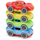 Green Toys Stack & Link Racers 4 Vehicle Set - Radar Toys