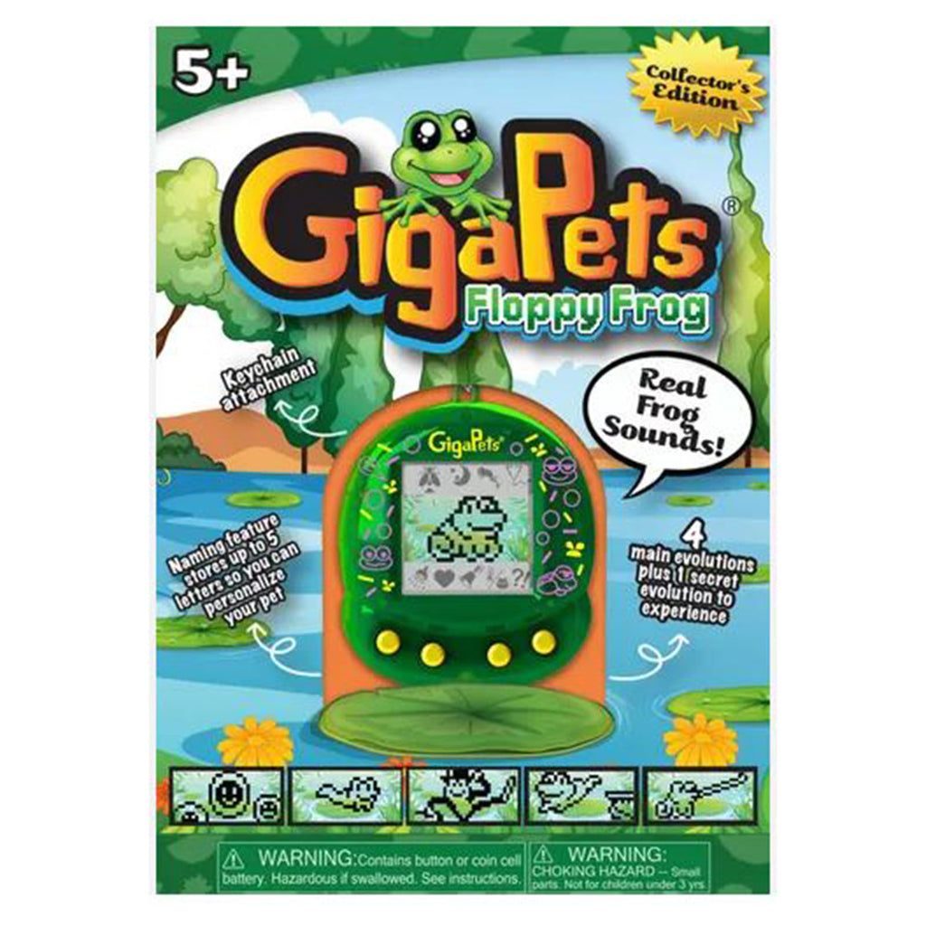 Tangle GigaPets Floppy Frog Digital Pet
