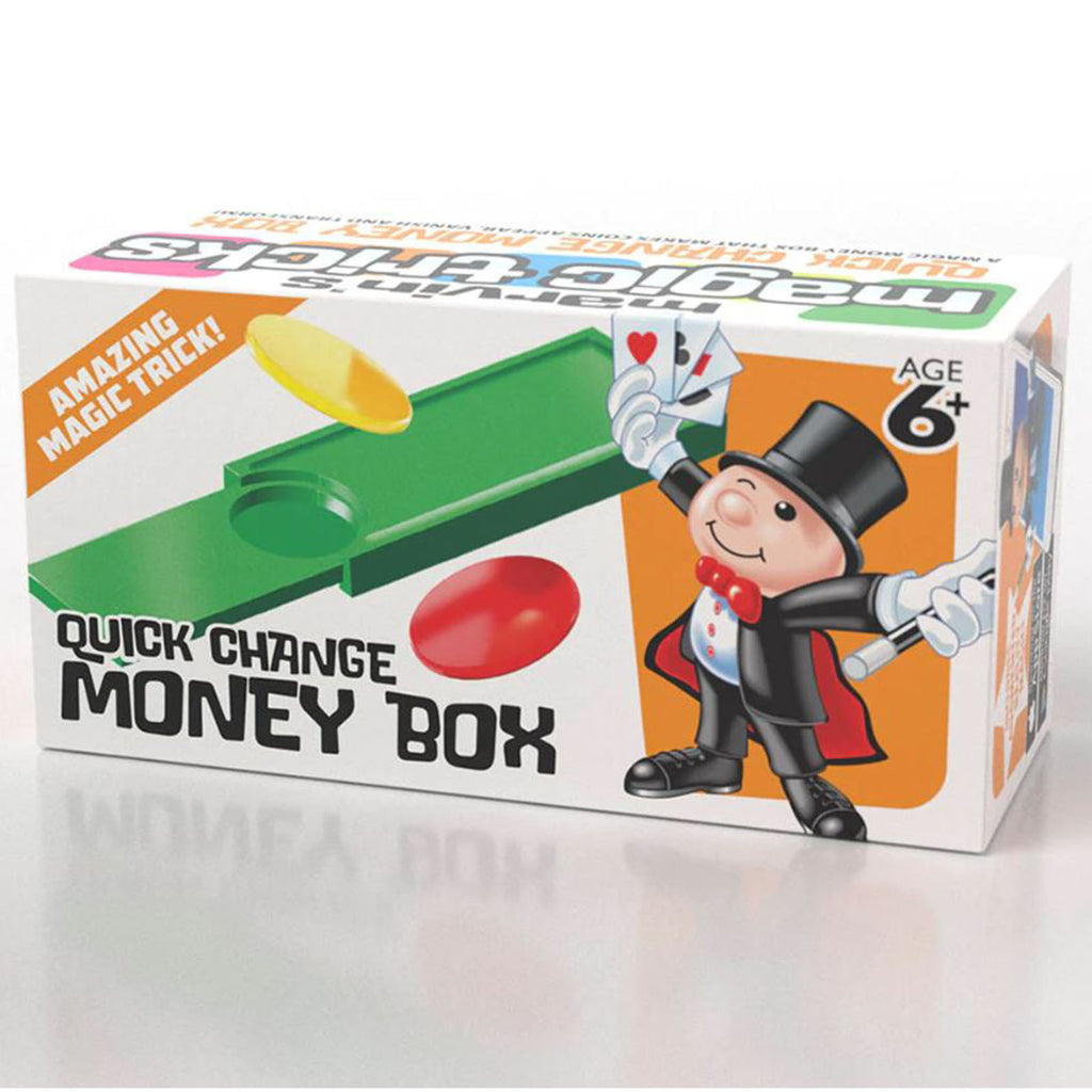 Marvin's Magic Quick Change Money Box Mini Magic Trick