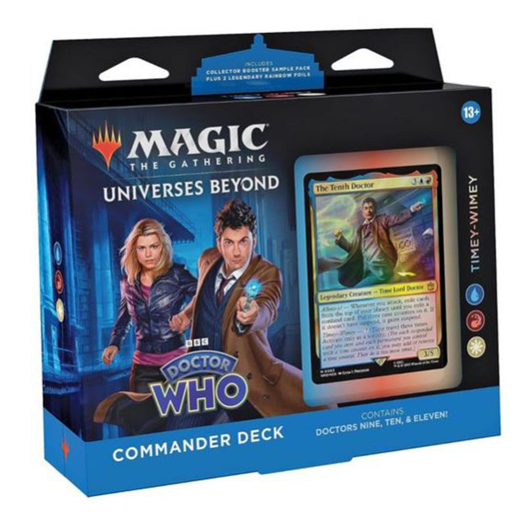 Magic The Gathering Universes Beyond Doctor Who Tenth Doctor Commander Deck