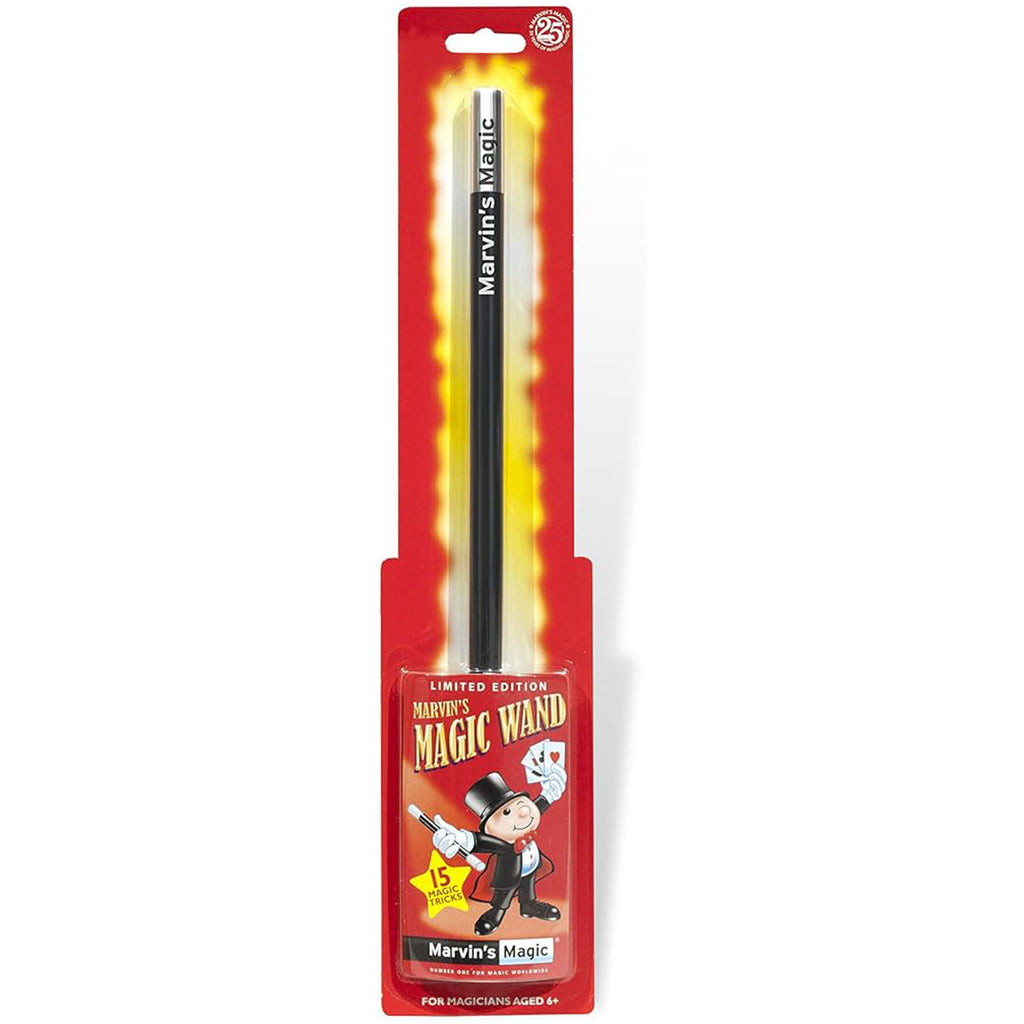 Marvin's Magic Magic Made Easy Black And Silver Wand