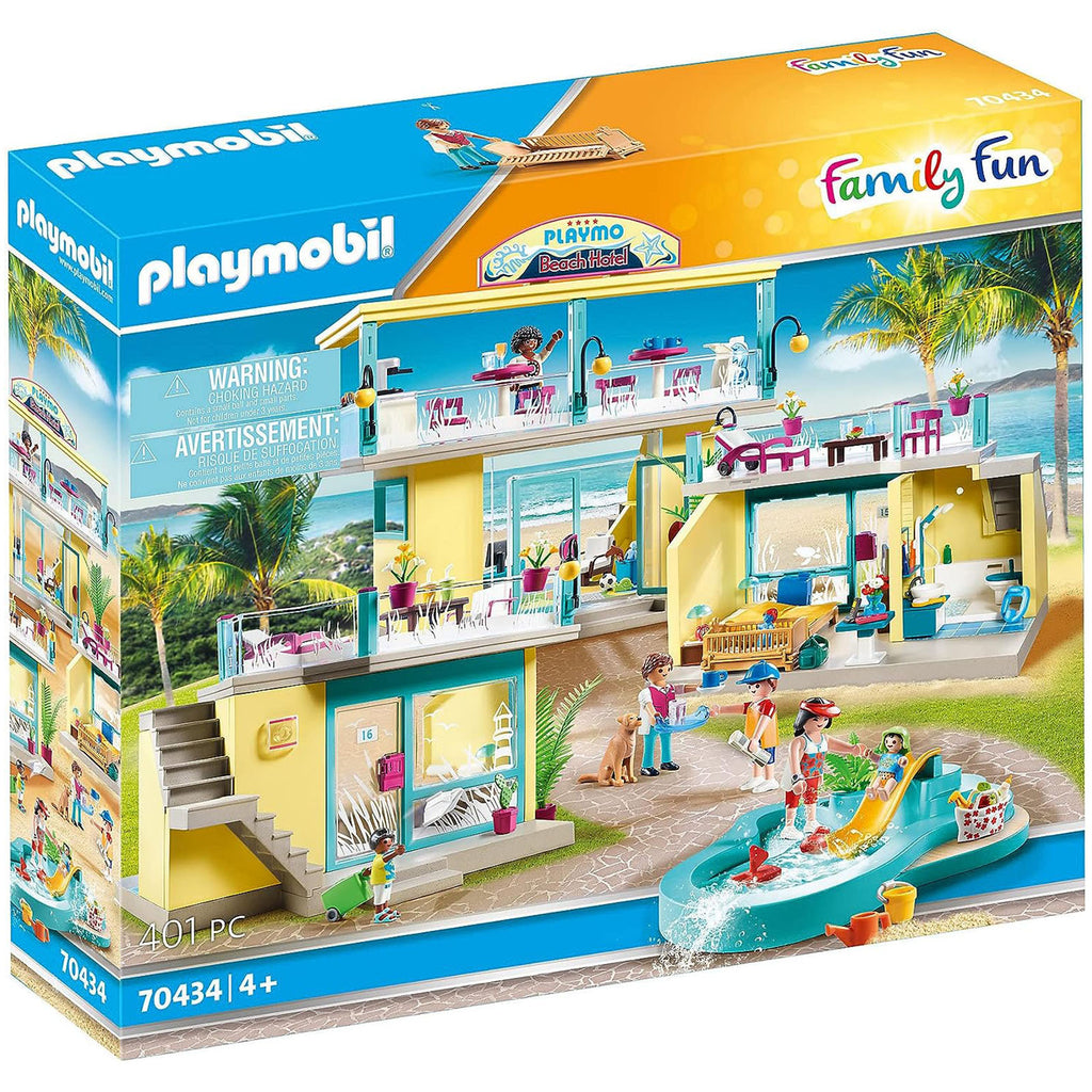 Playmobil Family Fun Playmo Beach Hotel Building Set 70434