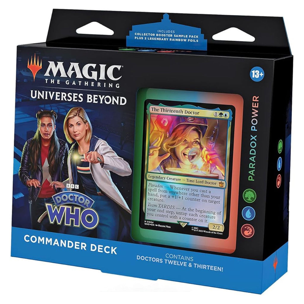 Magic The Gathering Universes Beyond Doctor Who Thirteenth Doctor Commander Deck