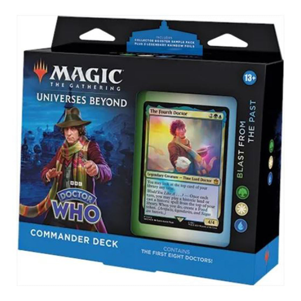 Magic The Gathering Universes Beyond Doctor Who Fourth Doctor Commander Deck
