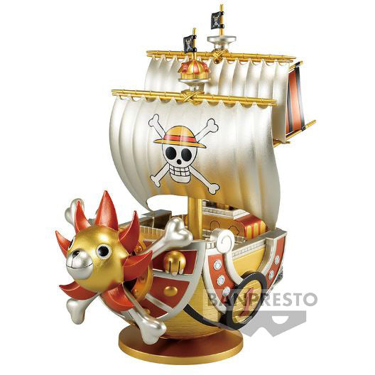 One Piece Mega World Collectible Figure Special Gold Color Thousand Sunny