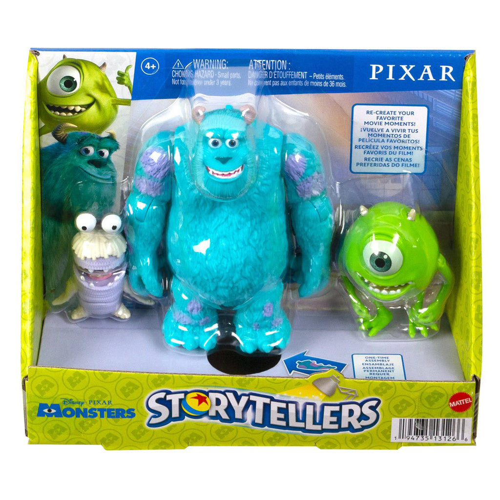 Mattel Pixar Monsters Storytellers Get Boo Home Figure Set