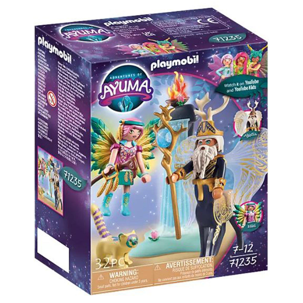 Playmobil Ayuma Abjatus With Knight Fairy Hildi Building Set 71235 - Radar Toys