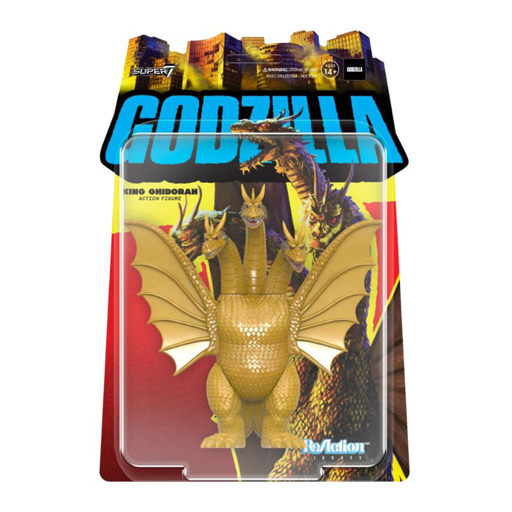 Super7 Toho Godzilla King Ghidorah Reaction Figure - Radar Toys