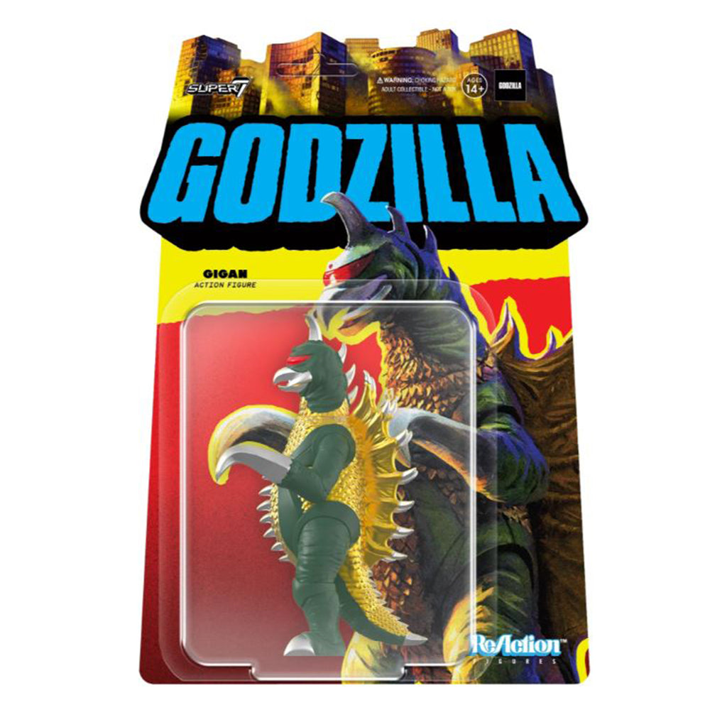 Super7 Toho Godzilla Gigan Reaction Figure