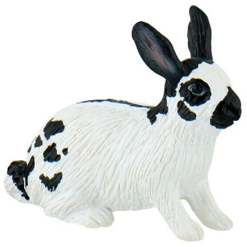 Bullyland Hare Black White Animal Figure 64611 - Radar Toys