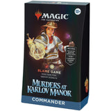 Magic The Gathering Murders At Karlov Manor Blame Game Commander Deck - Radar Toys