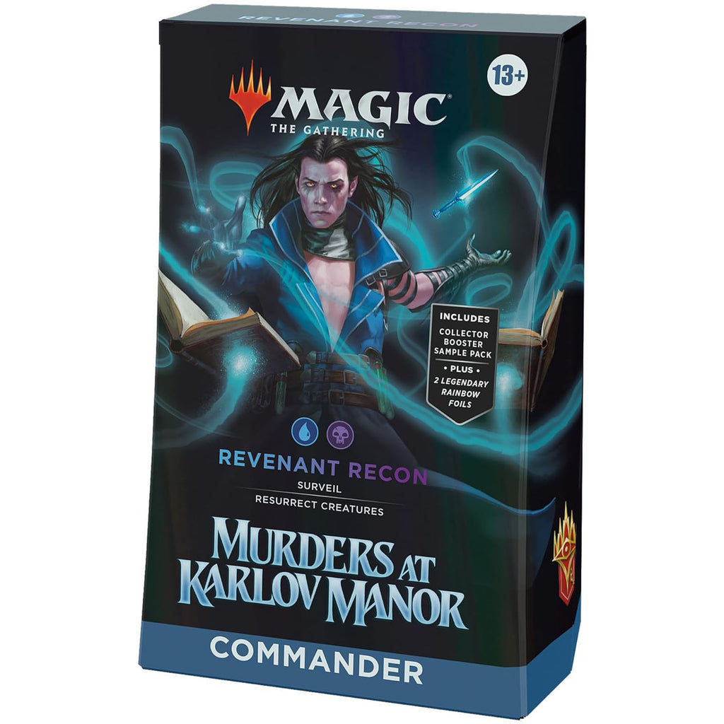 Magic The Gathering Murders At Karlov Manor Revenant Recon Commander Deck