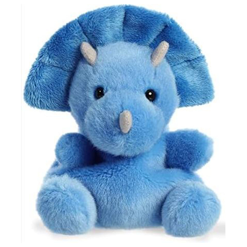 Aurora Palm Pals Tank Triceratops 5 Inch Plush Figure - Radar Toys