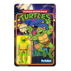 Super7 Teenage Mutant Ninja Turtles Michelangelo Toon Reaction Figure - Radar Toys