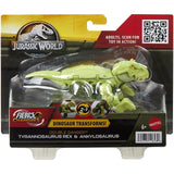 Jurassic World Fierce Changers Tyrannosaurus Rex And Ankylosaurus Figure - Radar Toys