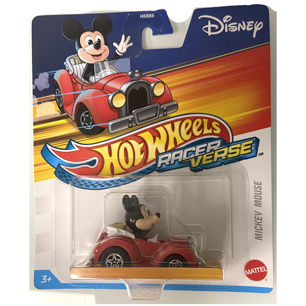 Hot Wheels Racer Verse Mickey Mouse Figure