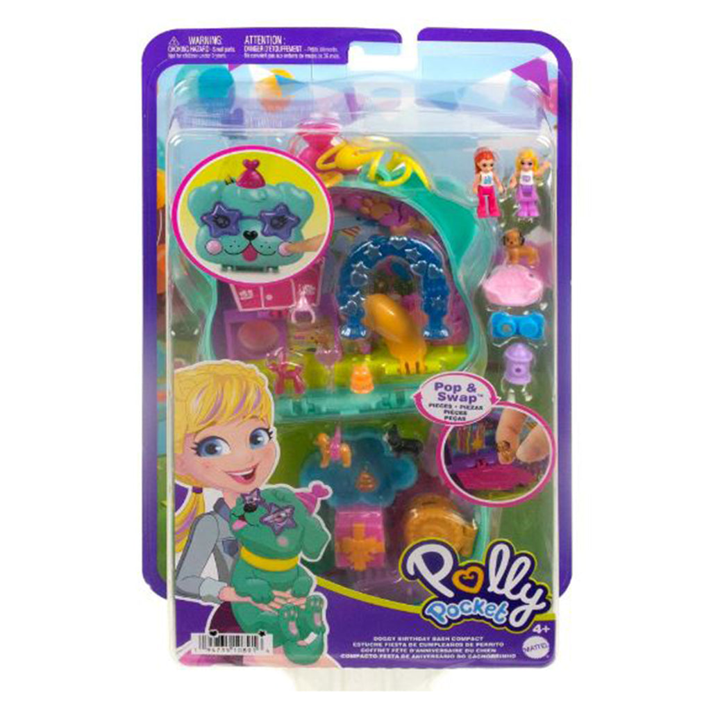 Polly Pocket Doggy Birthday Bash Set