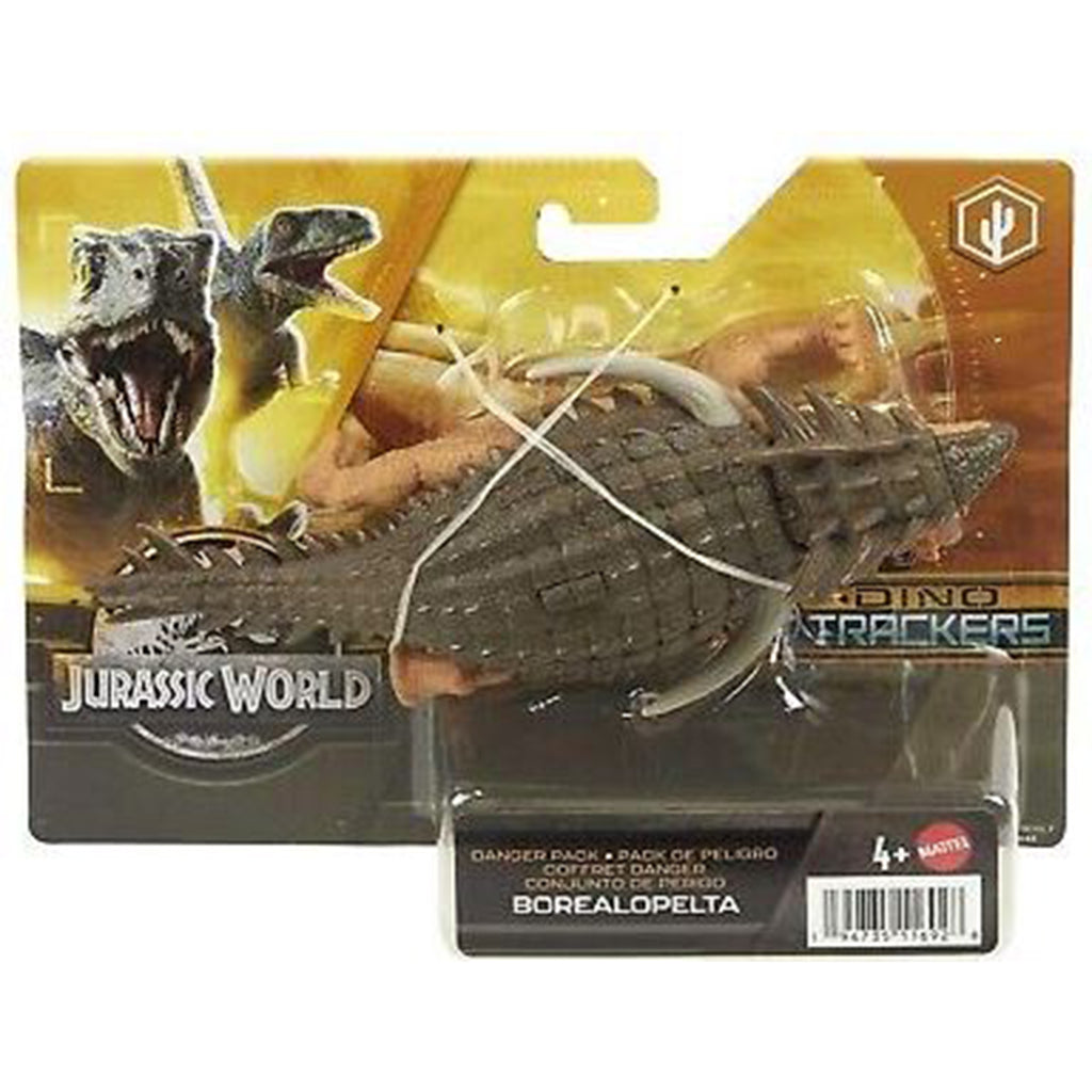 Mattel Jurassic World Borealopelta Action Figure - Radar Toys