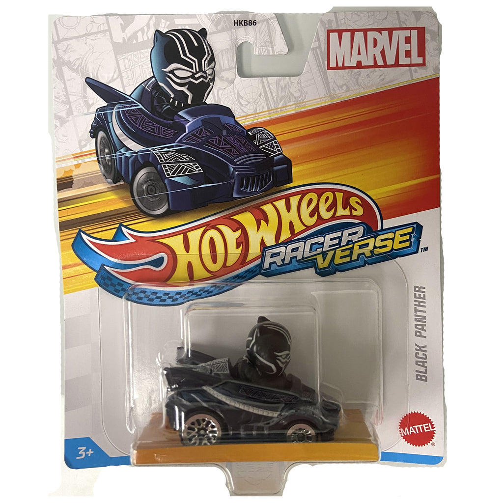 Hot Wheels Racer Verse Black Panther Figure