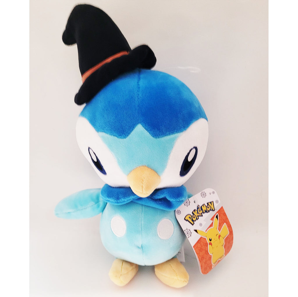Jazwares Pokemon Halloween Piplup With Hat 8 Inch Plush Figure