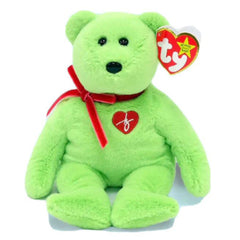 TY Beanie Babies 2023 Signature Bear Green 9 Inch Plush Figure - Radar Toys