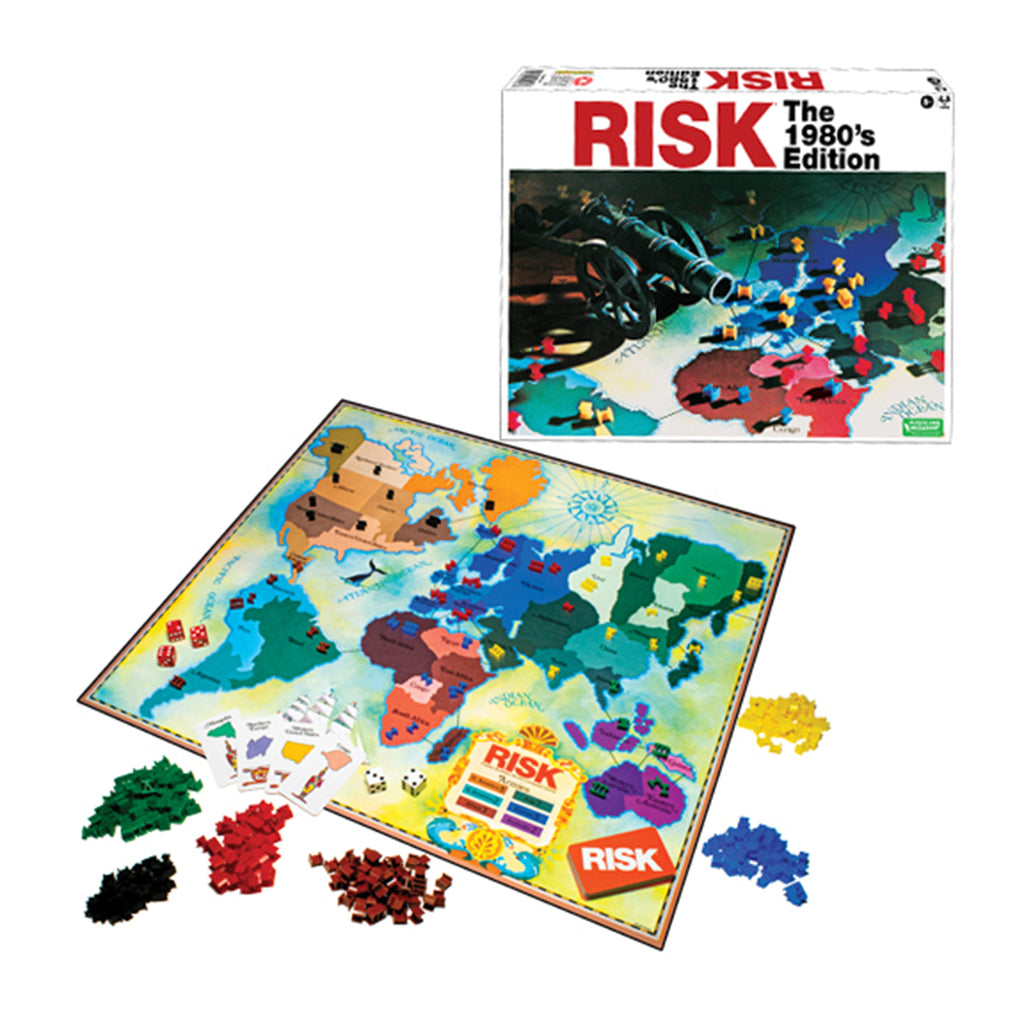Winning Moves Risk 1980's Edition The Board Game