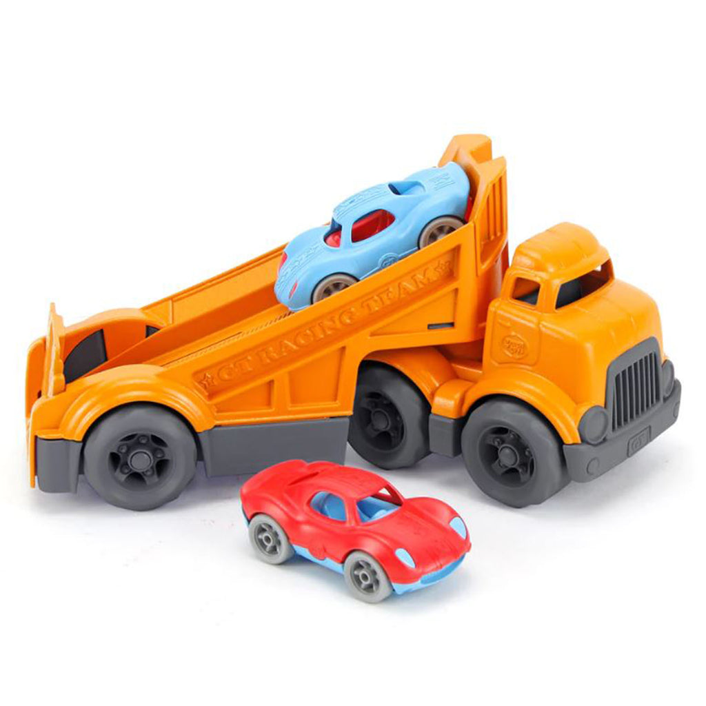 Green Toys Racing Truck With Cars Play Set - Radar Toys