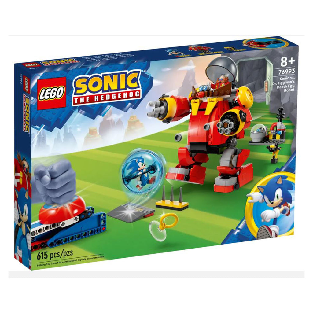 LEGO® Sonic The Hedgehog Sonic Verses Dr Eggman's Death Egg Robot Building Set 76993