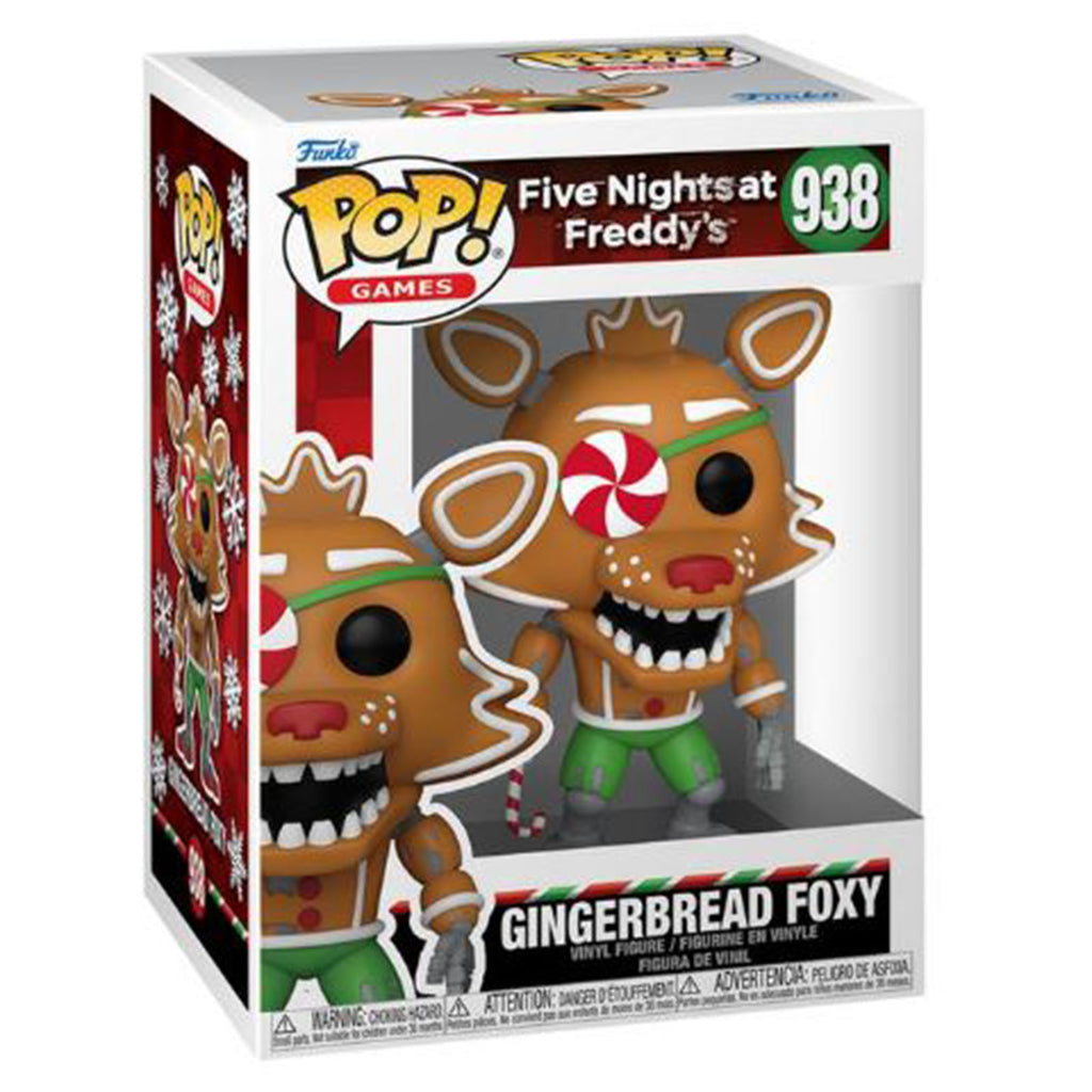 Funko Five Nights At Freddyt's Games POP Gingerbread Foxy Figure