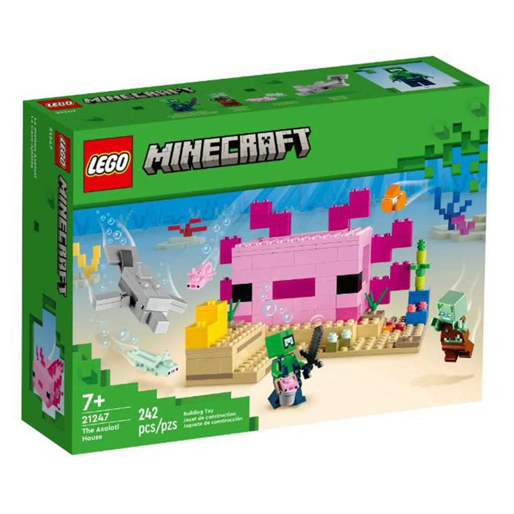 LEGO® Minecraft The Axolotl House Building Set 21247