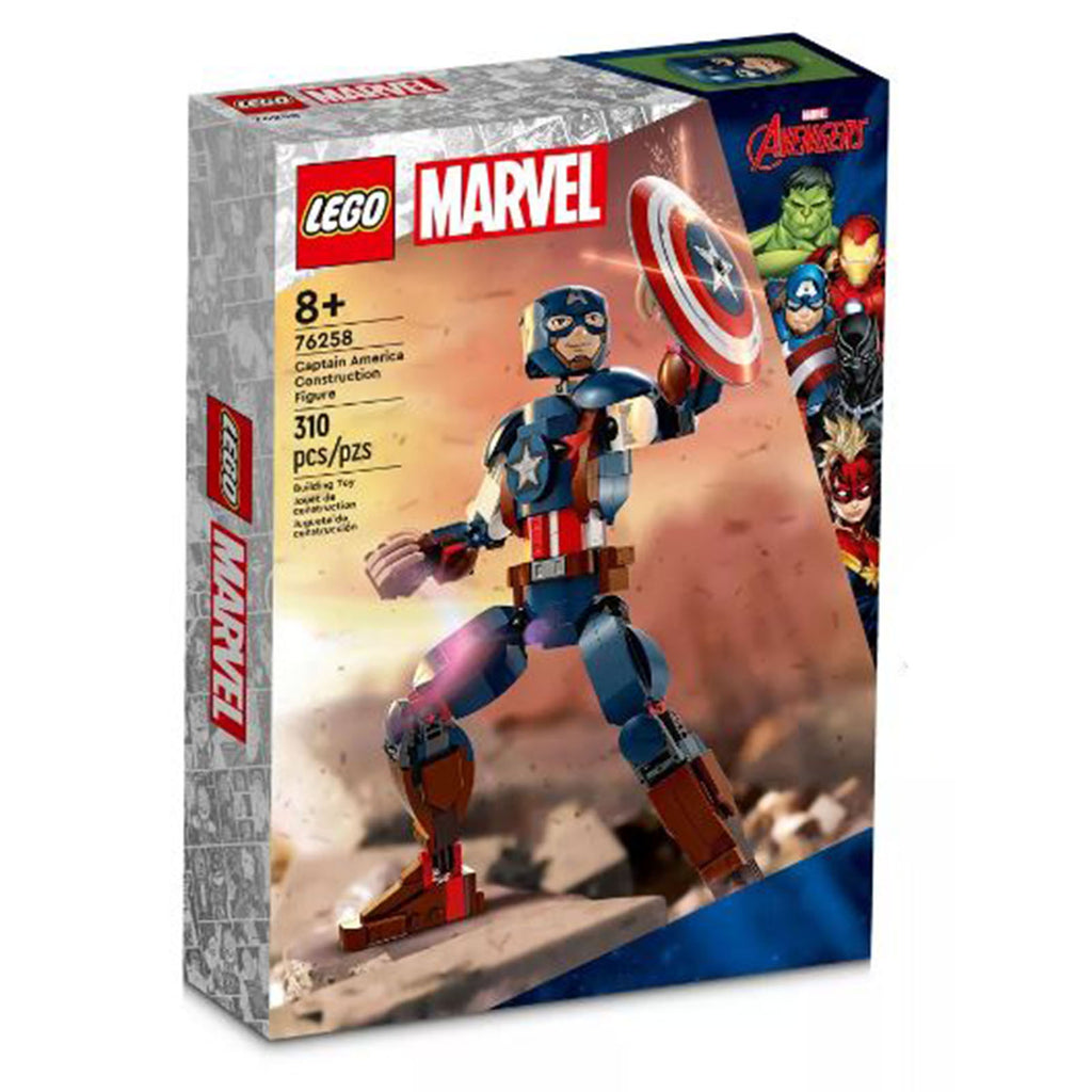 LEGO® Marvel Captain America Construction Figure Building Set 76258