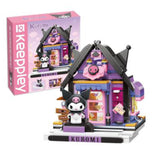 QMAN Keeppley Sanrio Kuromi Astrological Cabin Building Block Set - Radar Toys