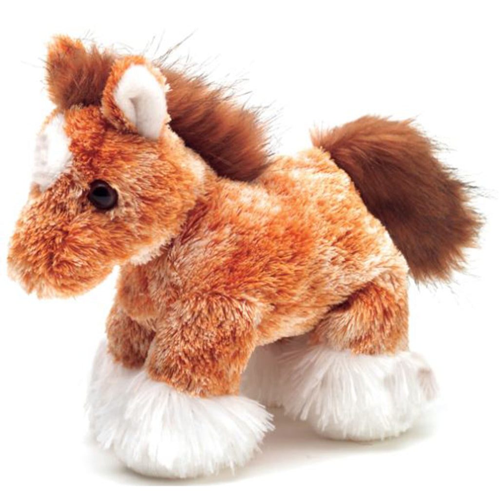 Aurora Mini Flopsies Clyde Horse 8 Inch Plush - Radar Toys