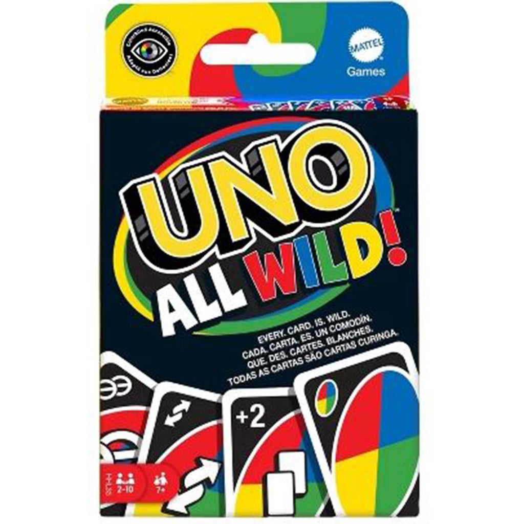 Mattel Uno All Wild Card Game - Radar Toys