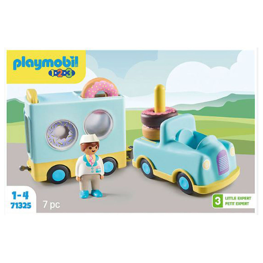 Playmobil 123 Crazy Donut Trick With Stack Building Set - Radar Toys