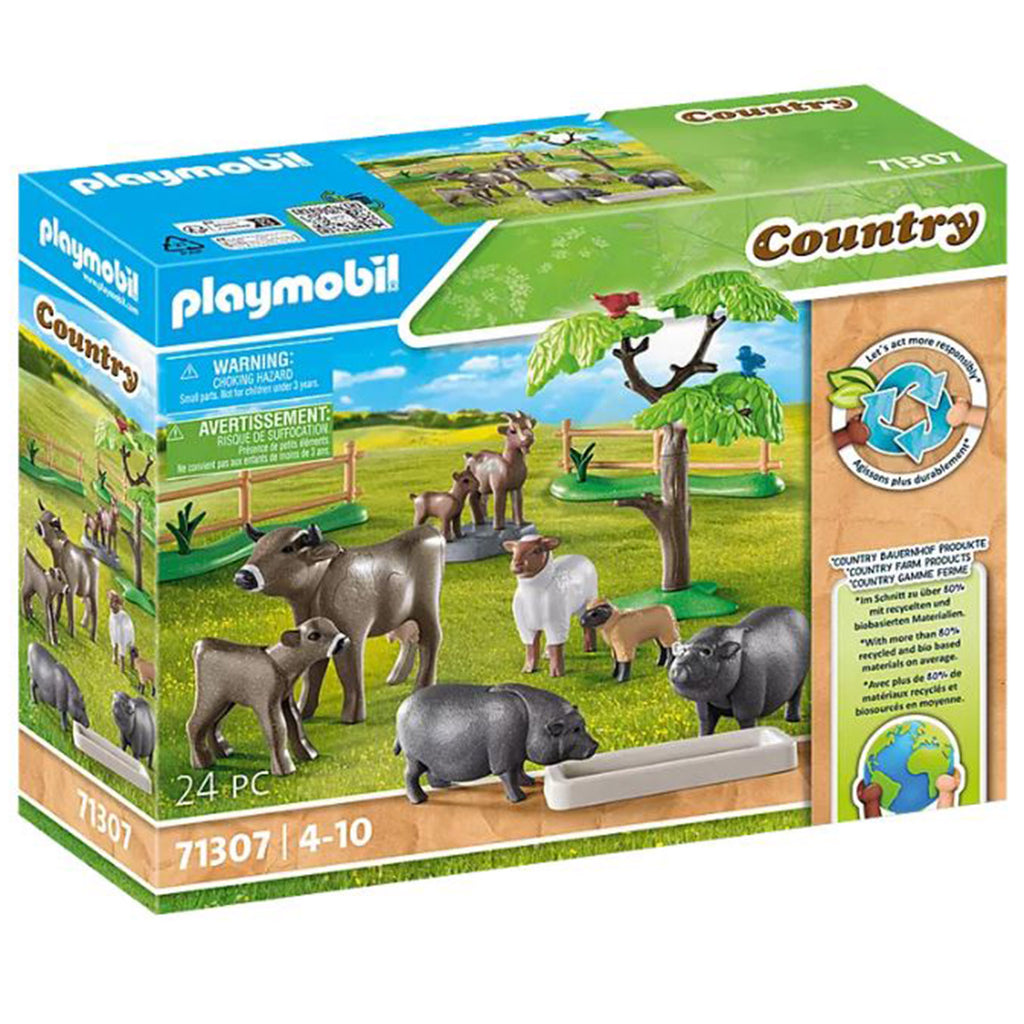 Playmobil Country Animal Enclosure Building Set