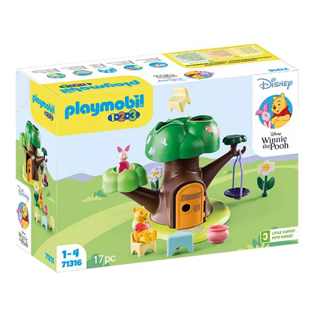 Playmobil 123 Disney Winnie The Pooh Winnie's And Piglet's Tree House Building Set