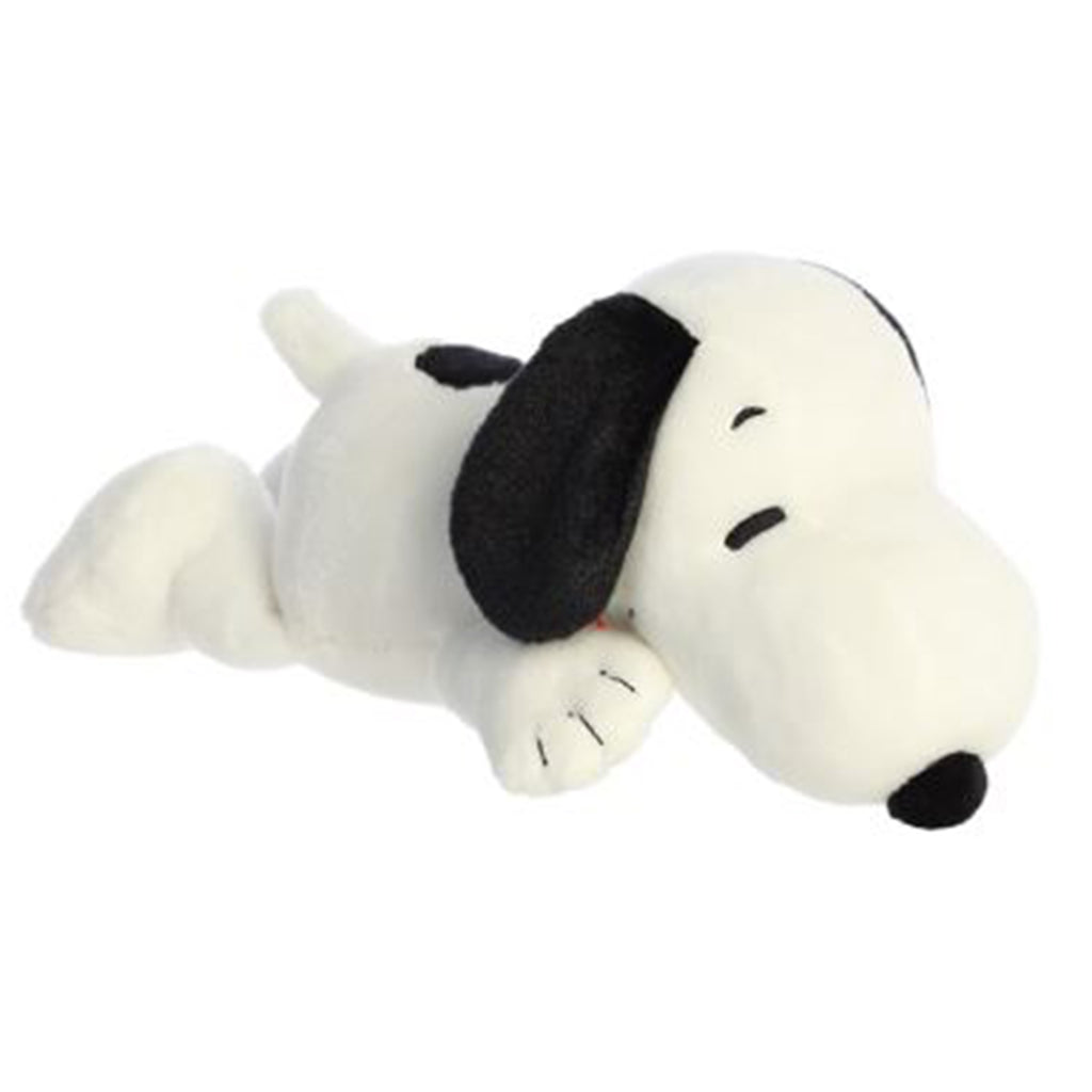 Aurora Peanuts Floppy Laying Snoopy 11.5 Inch Plush Figure - Radar Toys