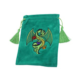 Foam Brain Green Dragon Dice Bag - Radar Toys