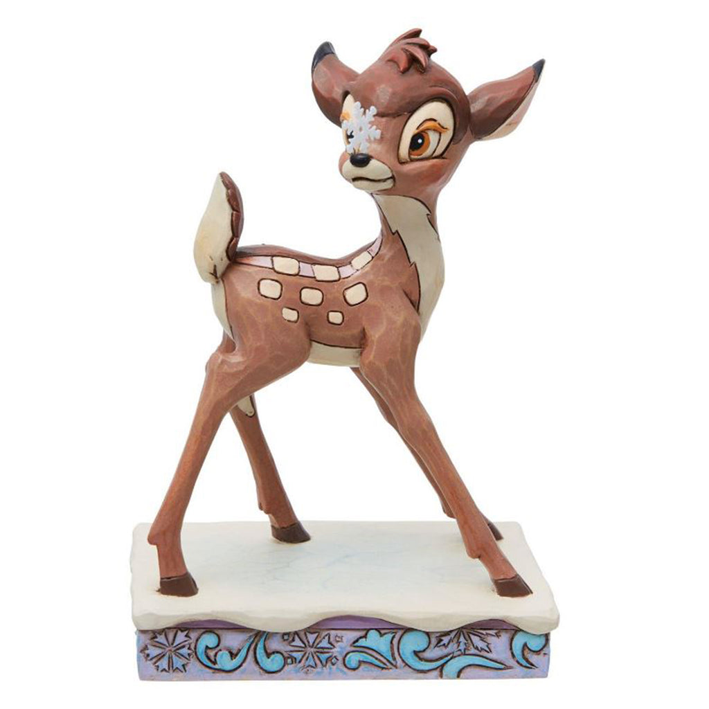 Enesco Disney Traditions Frosted Fawn Bambi Christmas Figurine - Radar Toys